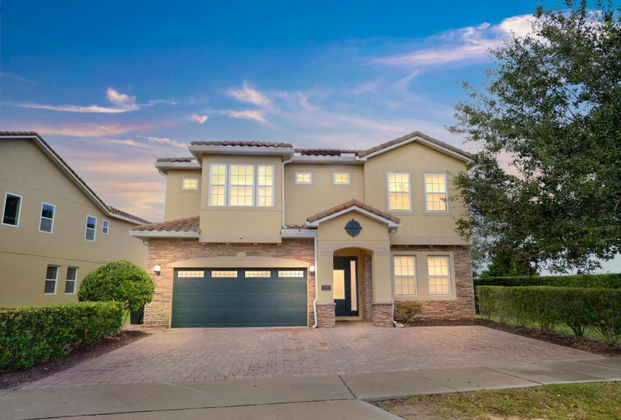 Huge 10 Bdr Family House With Arcades And Free Pool Heat Near Disney Orlando Esterno foto