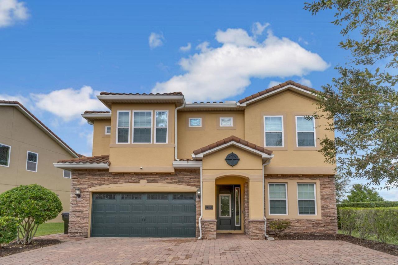 Huge 10 Bdr Family House With Arcades And Free Pool Heat Near Disney Orlando Esterno foto
